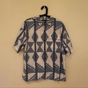 Levi’s made & crafted button down short sleeve shirt